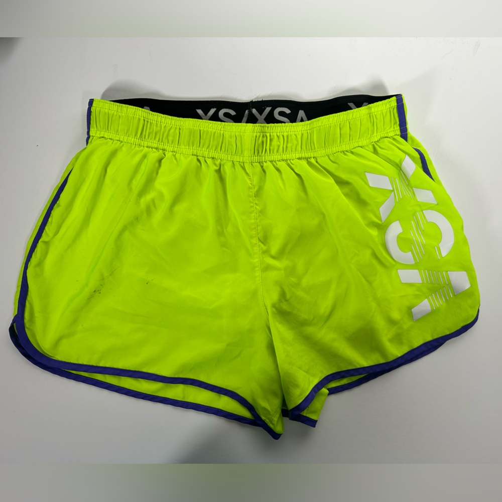 Victorias Secret Sport Bright Neon Yellow Sports Shorts
